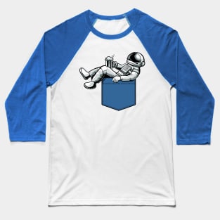 Relaxing astronauts Baseball T-Shirt